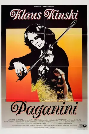 Poster to the movie "Paganini" #471749
