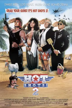 Poster to the movie "Hot Shots! Part Deux" #720251
