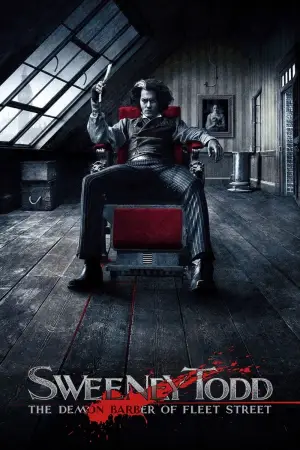 Poster to the movie "Sweeney Todd: The Demon Barber of Fleet Street" #660715