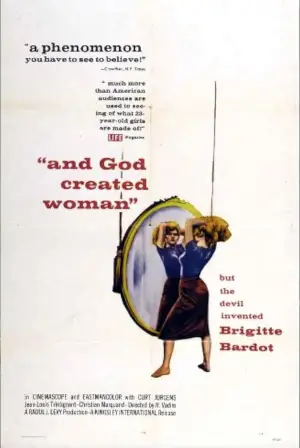 Poster to the movie "...And God Created Woman" #817962