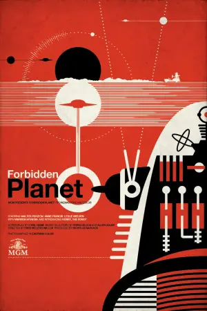 Poster to the movie "Forbidden Planet" #721236