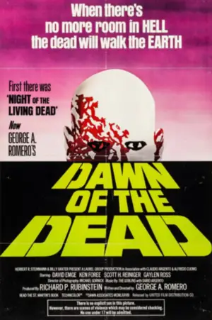 Poster to the movie "Dawn of the Dead" #708457