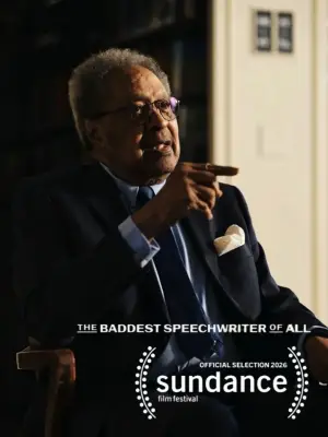 Movie poster "The Baddest Speechwriter of All"