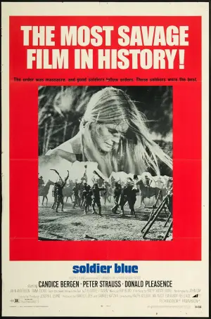 Poster to the movie "Soldier Blue" #896228