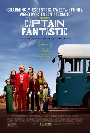 Poster to the movie "Captain Fantastic" #752334