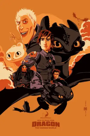 Poster to the movie "How to Train Your Dragon: The Hidden World" #589645