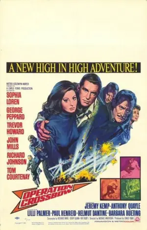 Poster to the movie "Operation Crossbow" #883803