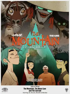 Poster to the movie "Gorillaz Present: The Mountain, The Moon Cave and The Sad God" #812380