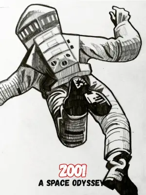 Poster to the movie "2001: A Space Odyssey" #565540