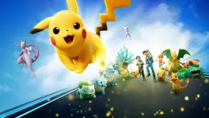 Backdrop to the movie "Pokémon the Movie: Mewtwo Strikes Back - Evolution" #882417