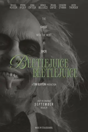 Poster to the movie "Beetlejuice Beetlejuice" #566368