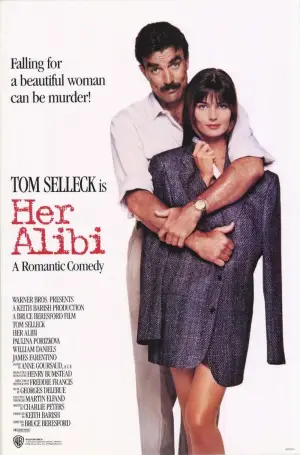 Poster to the movie "Her Alibi" #707426