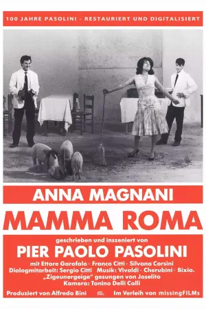 Poster to the movie "Mamma Roma" #183112