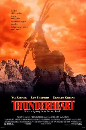 Poster to the movie "Thunderheart" #687227