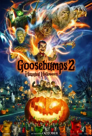 Poster to the movie "Goosebumps 2: Haunted Halloween" #54570