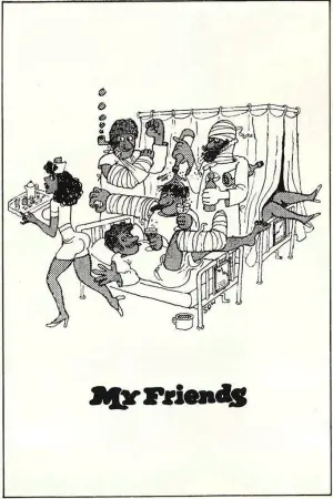 Poster to the movie "My Friends" #177454