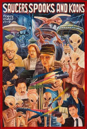 Movie poster "Saucers, Spooks and Kooks"