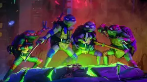 Backdrop to the movie "Teenage Mutant Ninja Turtles: Mutant Mayhem" #622585