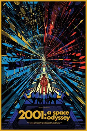 Poster to the movie "2001: A Space Odyssey" #565366