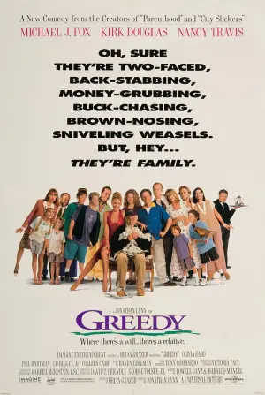 Poster to the movie "Greedy" #676267