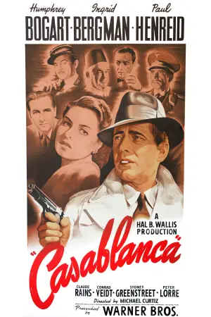 Poster to the movie "Casablanca" #632583