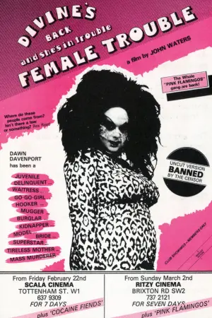Poster to the movie "Female Trouble" #818261