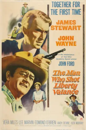 Poster to the movie "The Man Who Shot Liberty Valance" #754035
