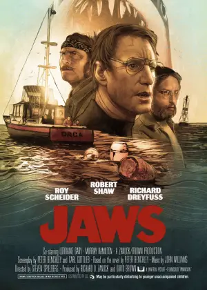 Poster to the movie "Jaws" #768252