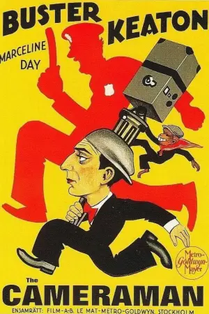 Poster to the movie "The Cameraman" #738460