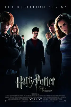 Poster to the movie "Harry Potter and the Order of the Phoenix" #552495