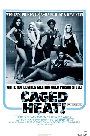 Poster to the movie "Caged Heat" #920469