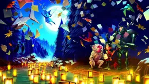 Backdrop to the movie "Kubo and the Two Strings" #811782