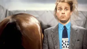 Watch film Hot to Trot | Hot to Trot (1988) 35mm film trailer, flat open matte, 2160p