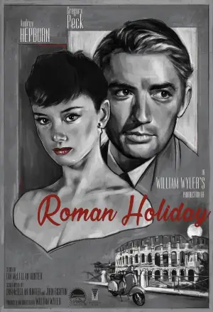 Poster to the movie "Roman Holiday" #752594