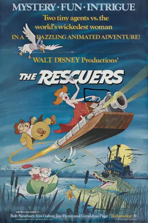 Poster to the movie "The Rescuers" #686881