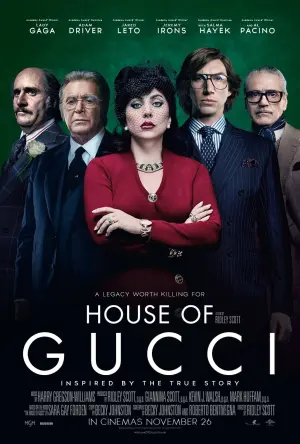 Poster to the movie "House of Gucci" #274778