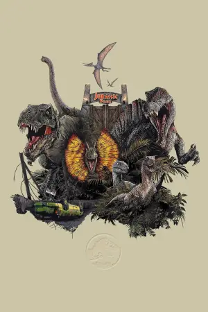 Poster to the movie "Jurassic Park" #598281