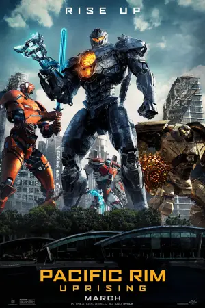 Poster to the movie "Pacific Rim: Uprising" #617366