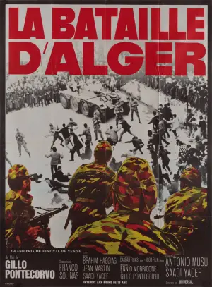 Poster to the movie "The Battle of Algiers" #752754