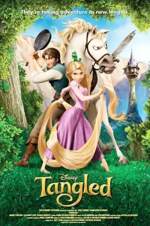 Poster to the movie "Tangled" #13041