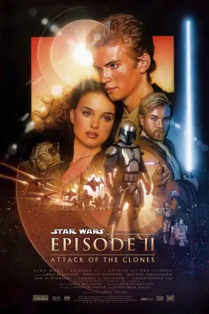 Poster to the movie "Star Wars: Episode II - Attack of the Clones" #279744