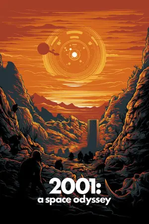 Poster to the movie "2001: A Space Odyssey" #370122