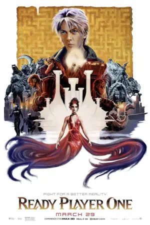 Poster to the movie "Ready Player One" #832920