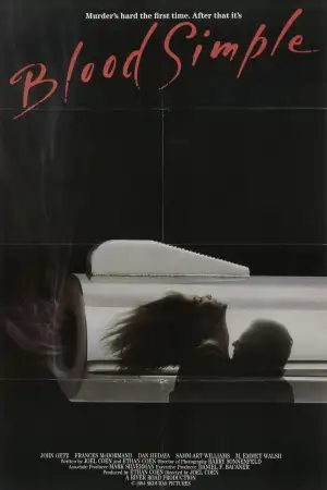 Poster to the movie "Blood Simple" #865953