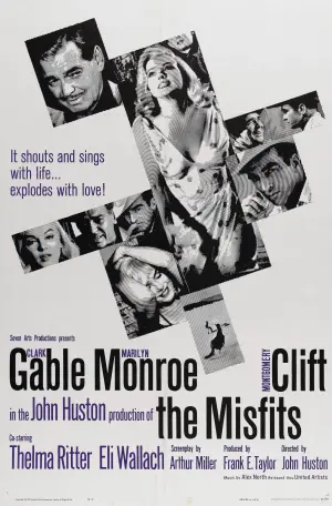 Poster to the movie "The Misfits" #125237