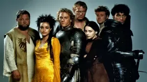 Backdrop to the movie "A Knight