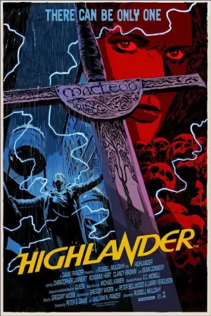 Poster to the movie "Highlander" #803379