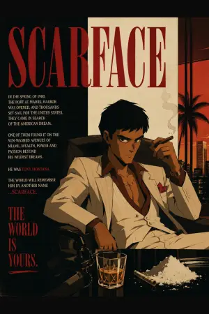 Poster to the movie "Scarface" #831650