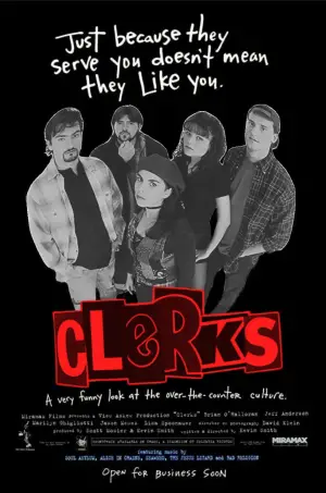 Poster to the movie "Clerks" #623190