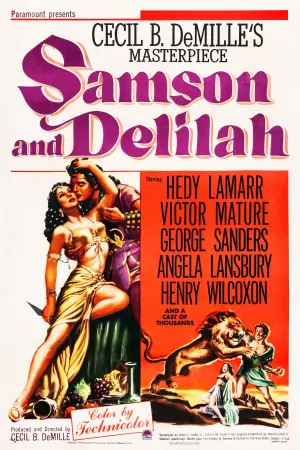Poster to the movie "Samson and Delilah" #334978